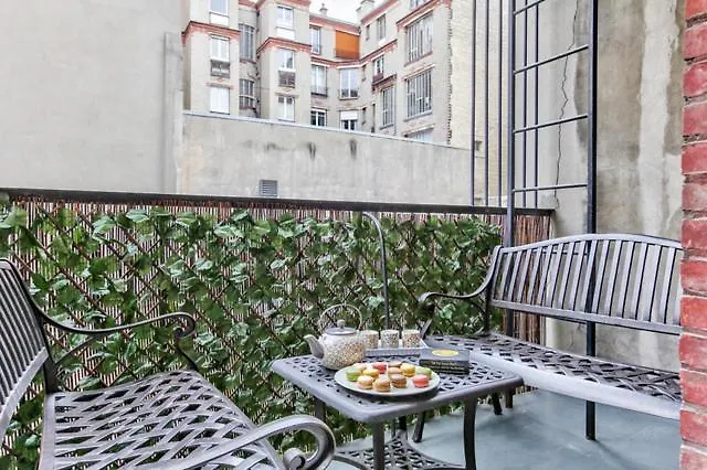 Charming 1Br Apartment With Terrace Le Marais Paris Center