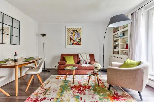 Charming 1Br Apartment With Terrace Le Marais Paris Center